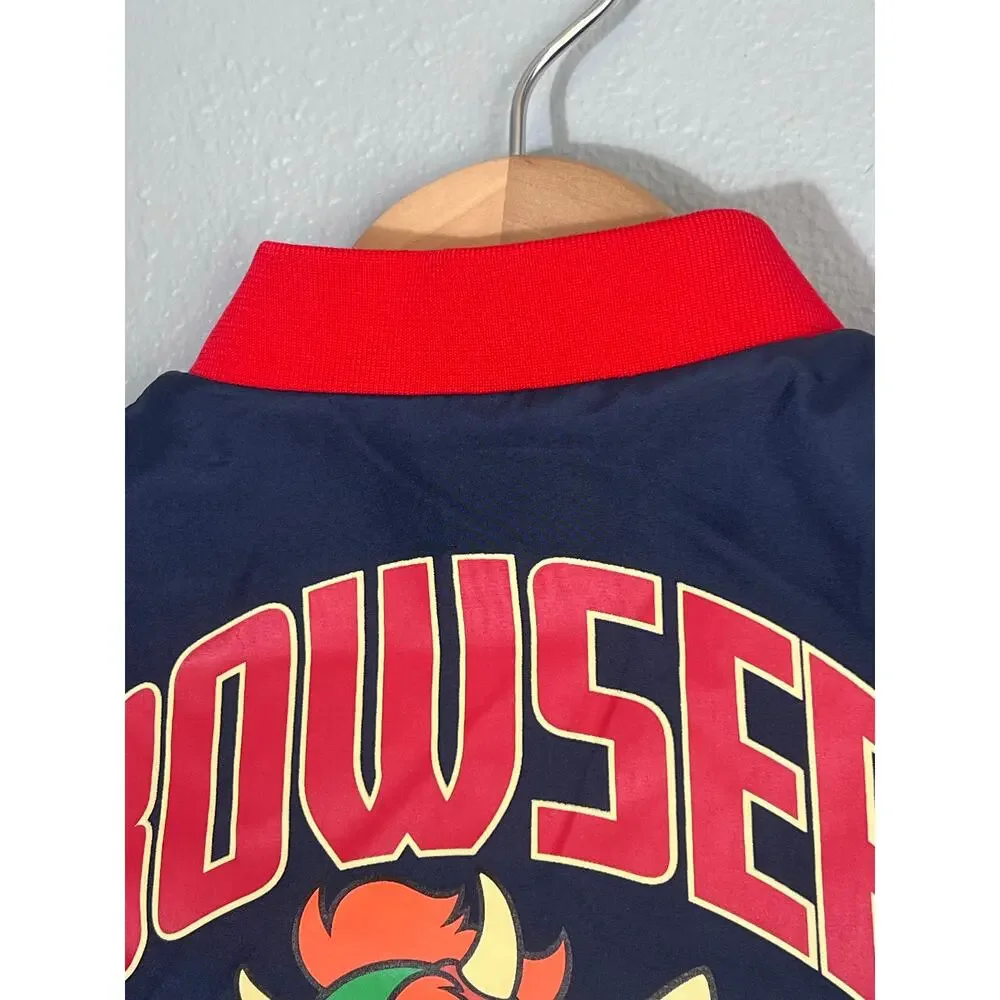 Nintendo Bowser Super Mario Bros Bomber Jacket Coat 4T 5T Cart King of Koopas